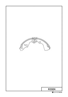 Brake Shoe Set (K3324)