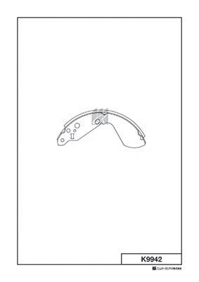 Brake Shoe Set (K9942)