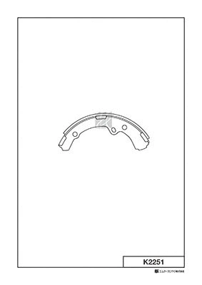 Brake Shoe Set (K2251)