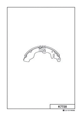 Brake Shoe Set (K7728)