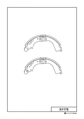 Brake Shoe Set (K1179)