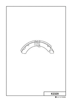 Brake Shoe Set (K2329)