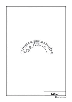 Brake Shoe Set (K5527)