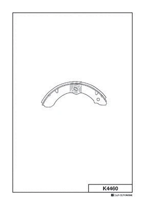 Brake Shoe Set (K4460)
