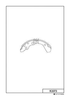 Brake Shoe Set (K3373)