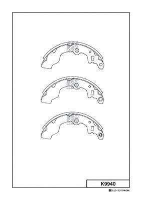 Brake Shoe Set (K9940)