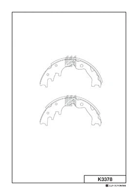 Brake Shoe Set (K3378)