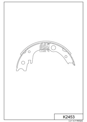 Brake Shoe Set (K2453)