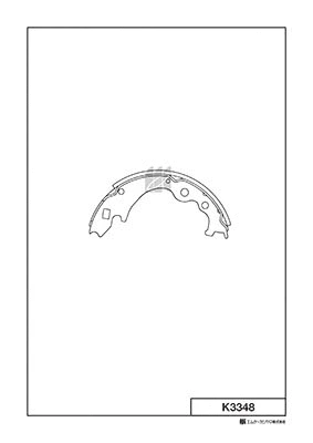 Brake Shoe Set (K3348)