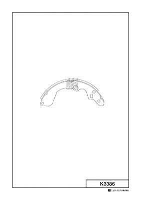 Brake Shoe Set (K3386)