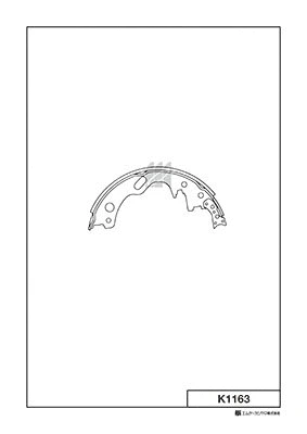 Brake Shoe Set (K1163)