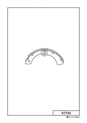 Brake Shoe Set (K7723)