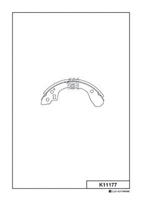 Brake Shoe Set (K11177)