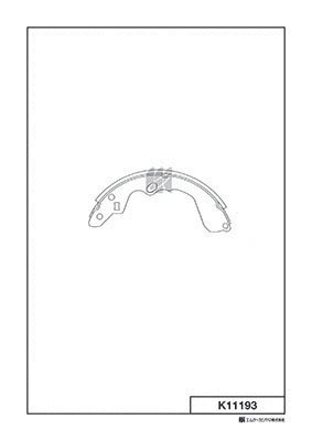 Brake Shoe Set (K11193)