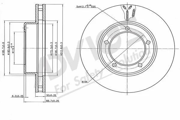 Brake Disc (A6F106B)