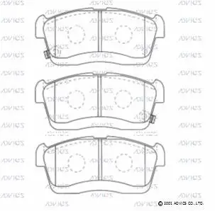 Brake Pad Set, disc brake (SN910P)