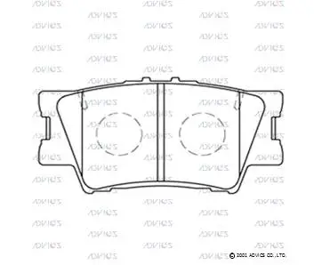 Brake Pad Set, disc brake (SN221)