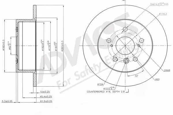 Brake Disc (A6R083B)
