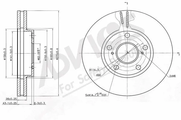 Brake Disc (A6F188B)