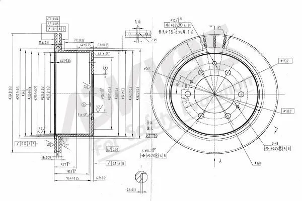 Brake Disc (A6R421B)
