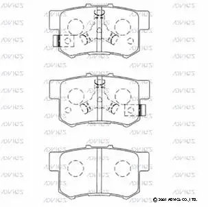 Brake Pad Set, disc brake (C2N061)
