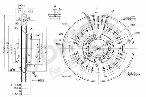 Brake Disc (D6F515B)