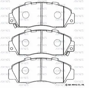 Brake Pad Set, disc brake (C1N018)