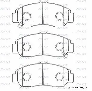 Brake Pad Set, disc brake (C1N030)