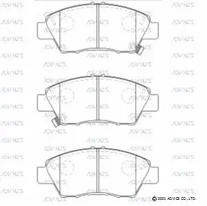 Brake Pad Set, disc brake (C1N077)