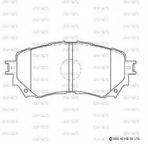 Brake Pad Set, disc brake (SN188)