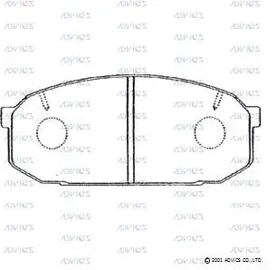 Brake Pad Set, disc brake (SN272)