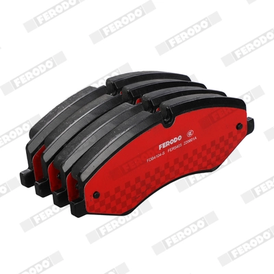 Brake Pad Set, disc brake (FDB4104-S)
