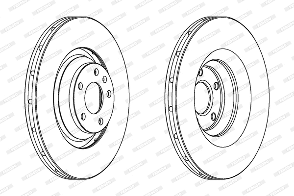 Brake Disc (DDF1238C-1)