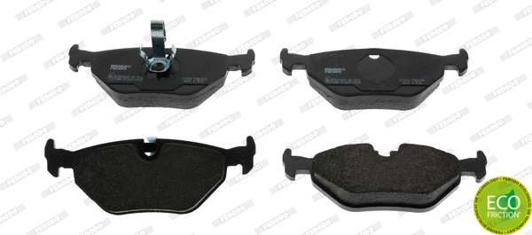Brake Pad Set, disc brake (FDB1301)