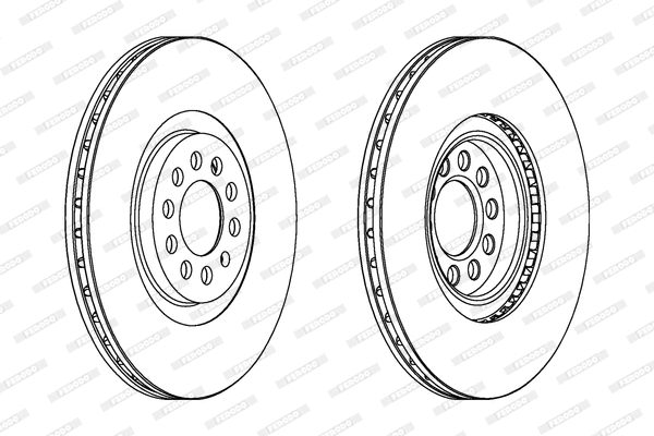 Brake Disc (DDF1118C)