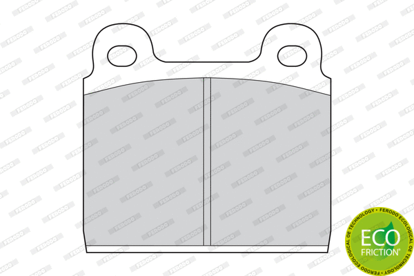 Brake Pad Set, disc brake (FDB11)