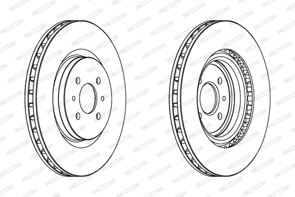 Brake Disc (DDF1002)