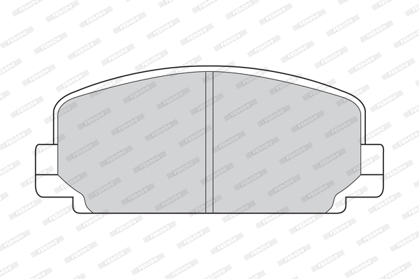 Brake Pad Set, disc brake (FDB112)