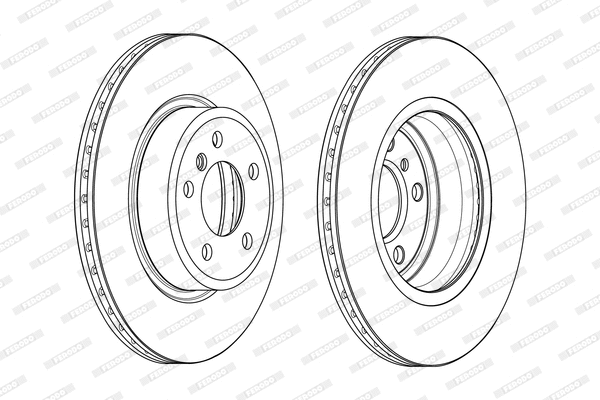 Brake Disc (DDF2039C)