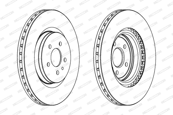 Brake Disc (DDF1001)