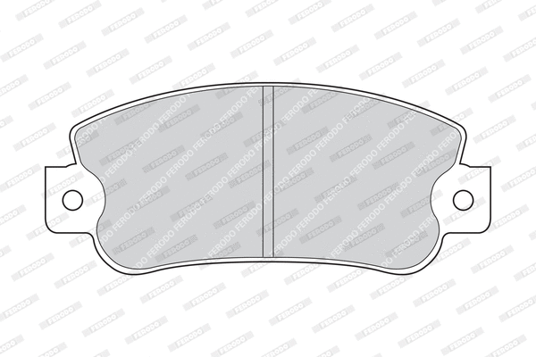 Brake Pad Set, disc brake (FDB359)