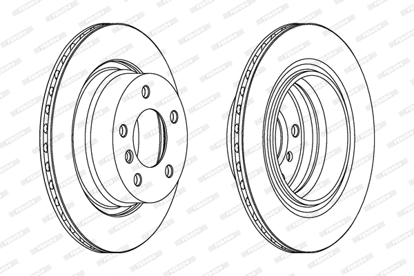 Brake Disc (DDF1285)