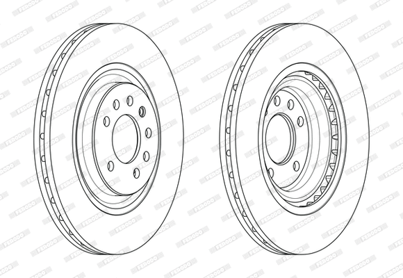 Brake Disc (DDF2595C-1)