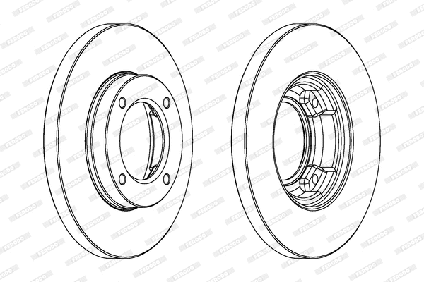 Brake Disc (DDF968)