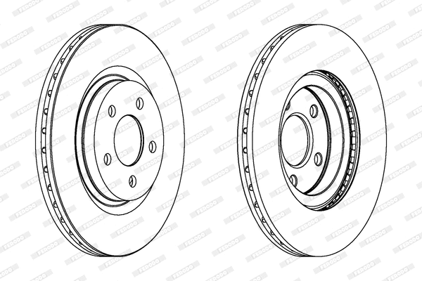 Brake Disc (DDF1153)