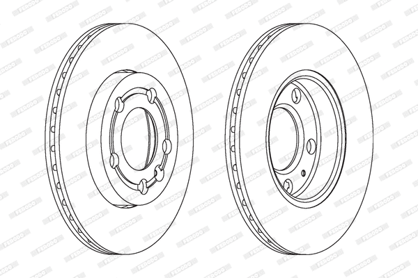 Brake Disc (DDF1164)