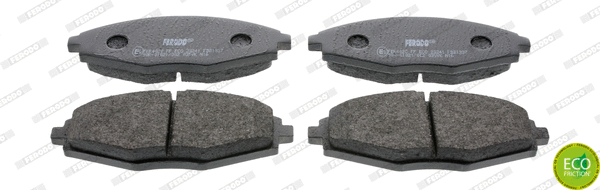 Brake Pad Set, disc brake (FDB1337)