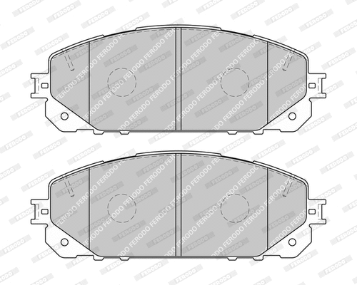 Brake Pad Set, disc brake (FDB4882-D)