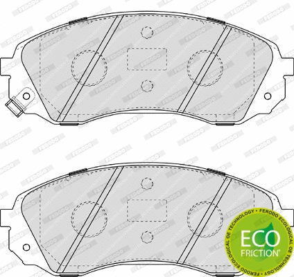 Brake Pad Set, disc brake (FDB4113)