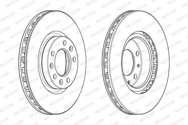 Brake Disc (DDF2401C-1)